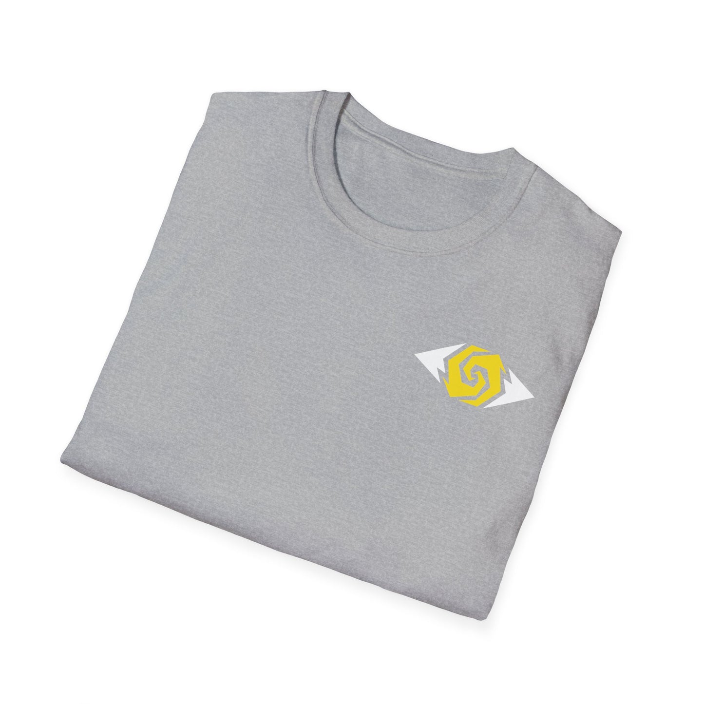 Illuminati - White/Amber Eye Logo Tee