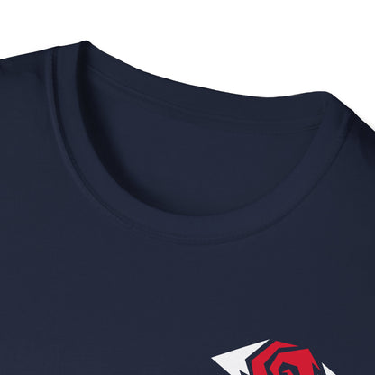 Illuminati - White/Ruby Eye Logo Tee