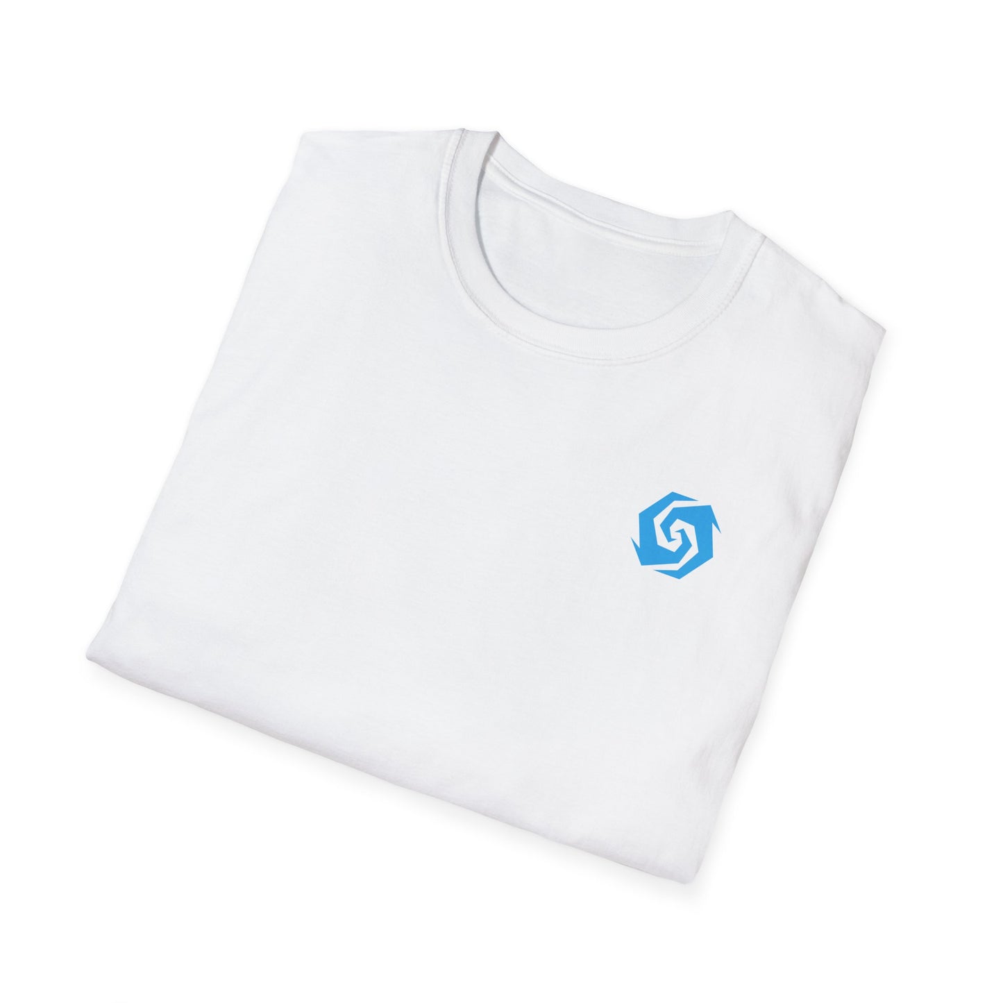 Illuminati - White/Sapphire Eye Logo Tee