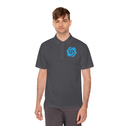 Illuminati -  Sapphire Butt Polo Shirt (Embroidery)