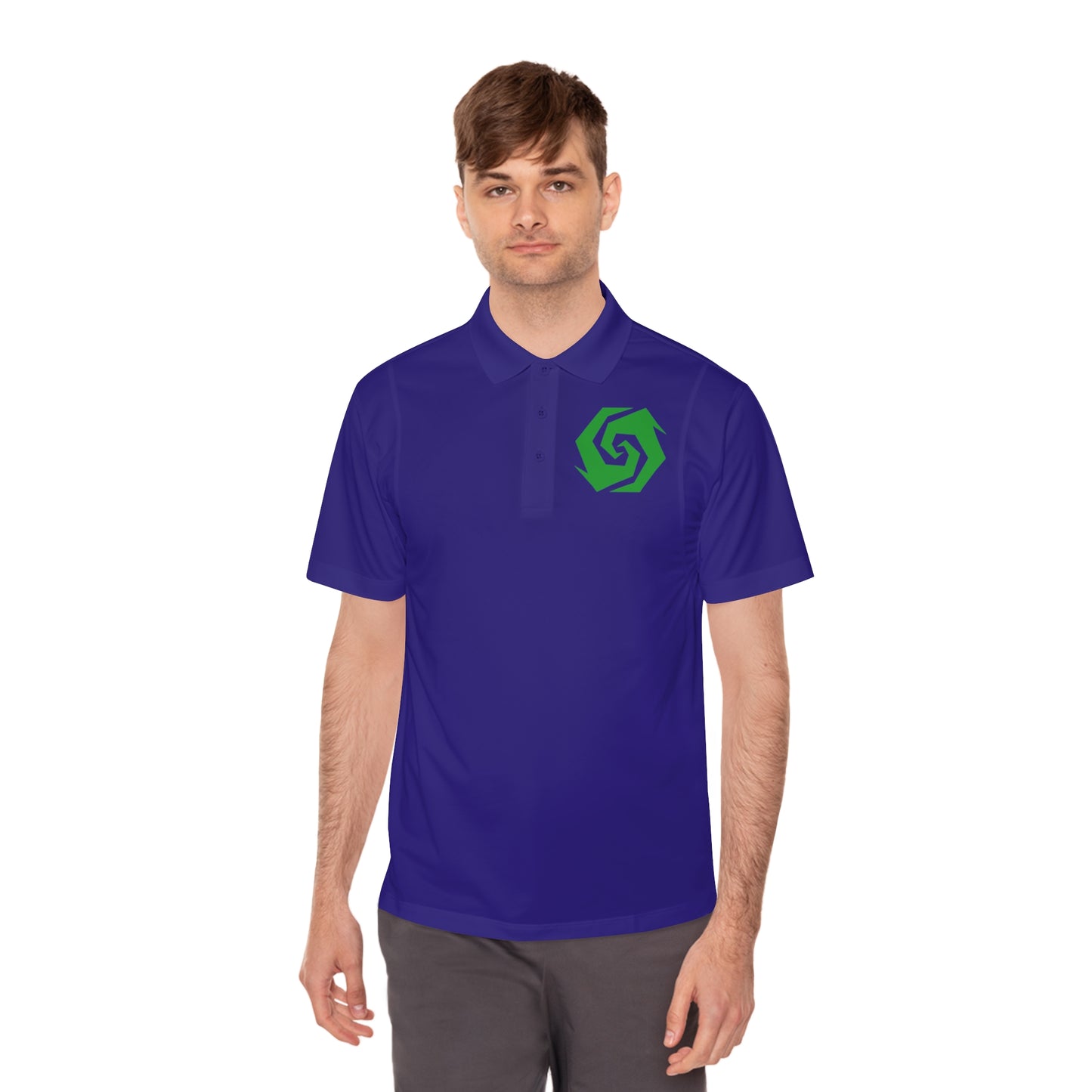 Illuminati -  Emerald Butt Polo Shirt (Embroidery)