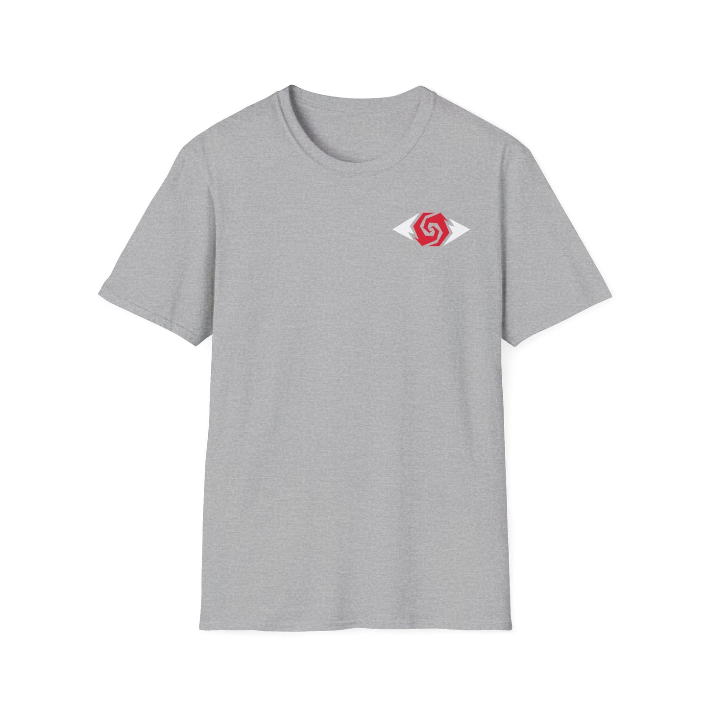 Illuminati - White/Ruby Eye Logo Tee