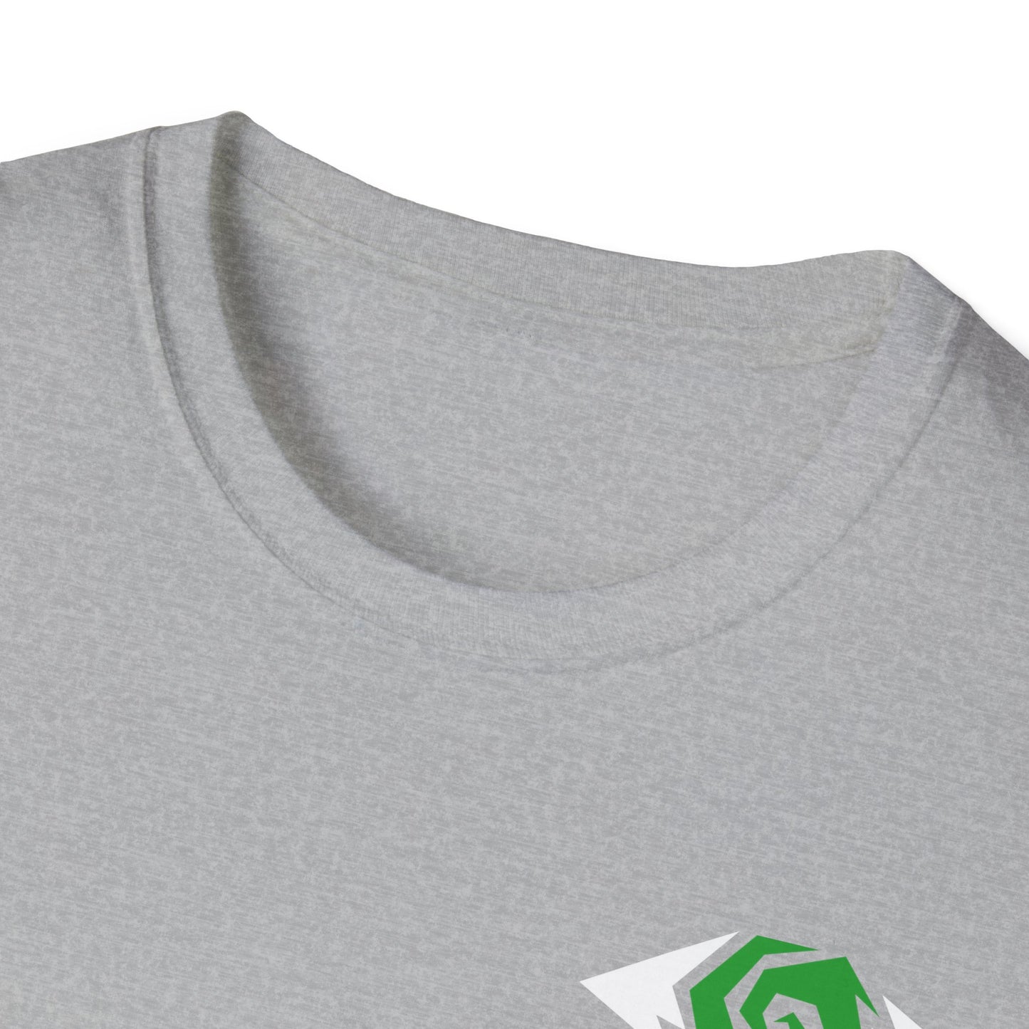 Illuminati - White/Emerald Eye Logo Tee