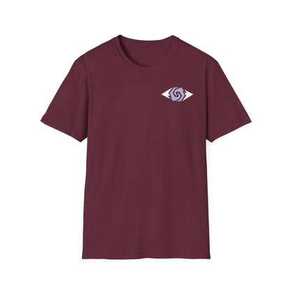 Illuminati - White/Steel Eye Logo Tee