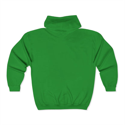 Illuminati - Eco-Friendly Unisex Full Zip Hoodie with Unique Logo