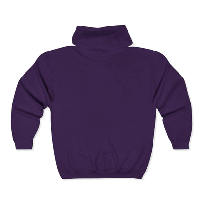 Illuminati - Eco-Friendly Unisex Full Zip Hoodie with Unique Logo