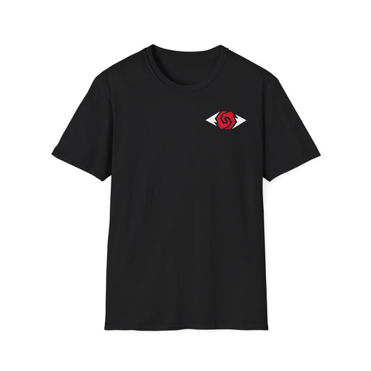 Illuminati - White/Ruby Eye Logo Tee