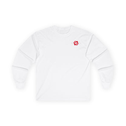 Illuminati – White/Ruby Eye Long Sleeve Tee