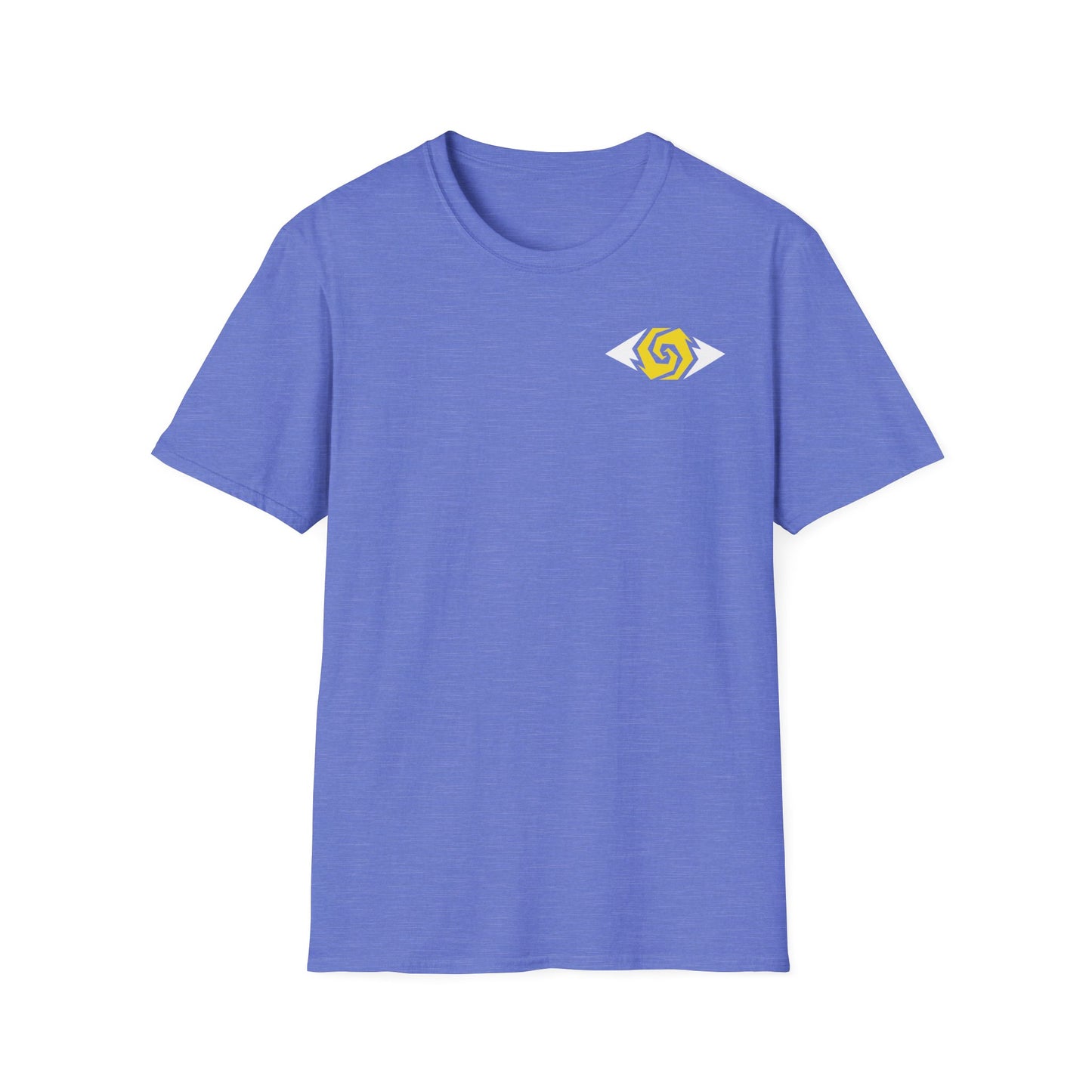 Illuminati - White/Amber Eye Logo Tee