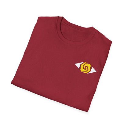 Illuminati - White/Amber Eye Logo Tee