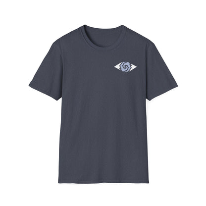 Illuminati - White/Steel Eye Logo Tee