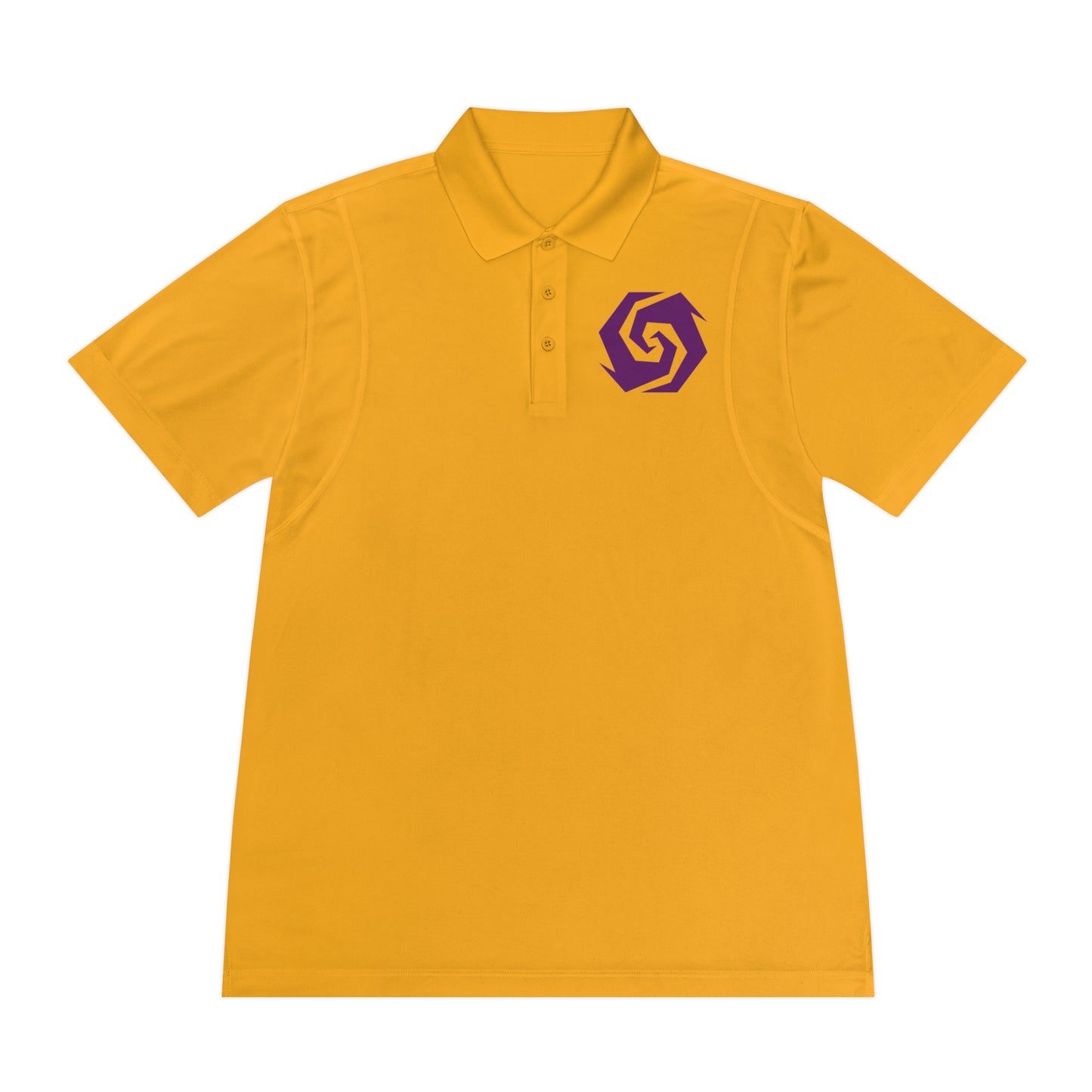 Illuminati -  Amethyst Butt Polo Shirt (Embroidery)