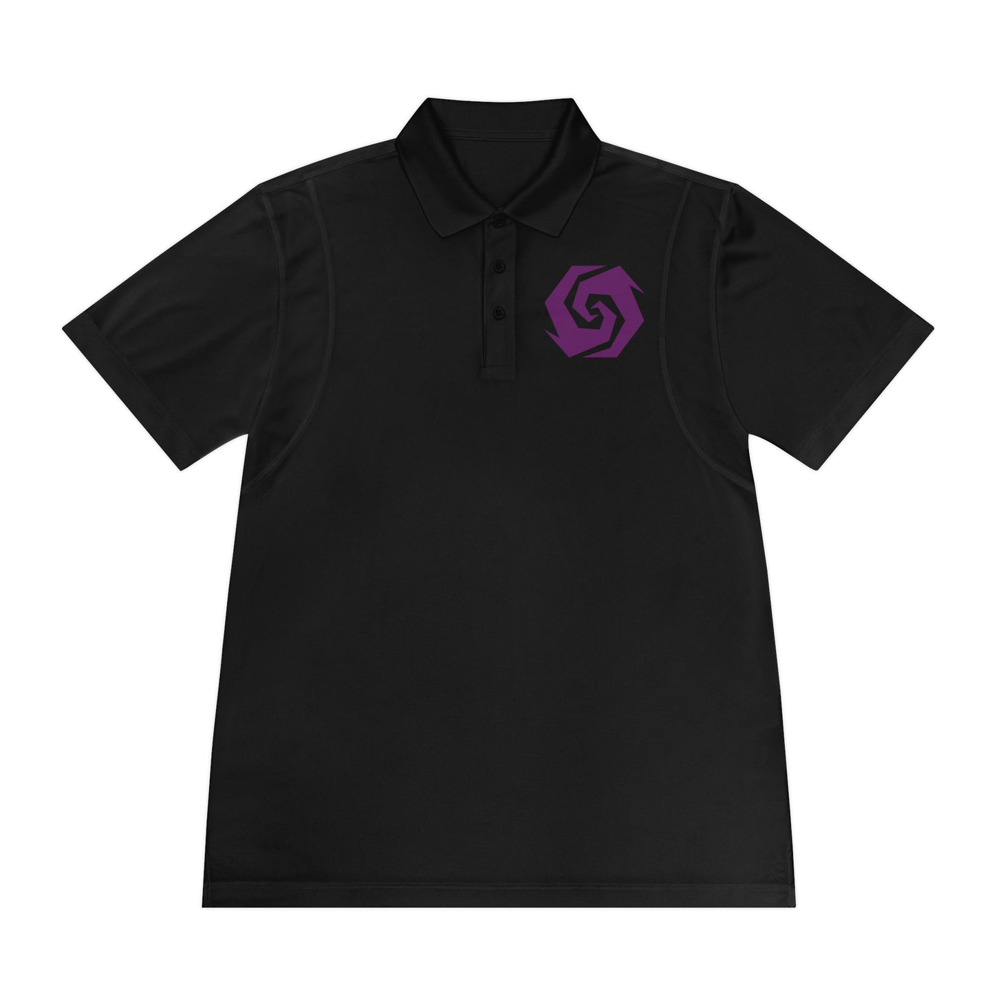 Illuminati -  Amethyst Butt Polo Shirt (Embroidery)