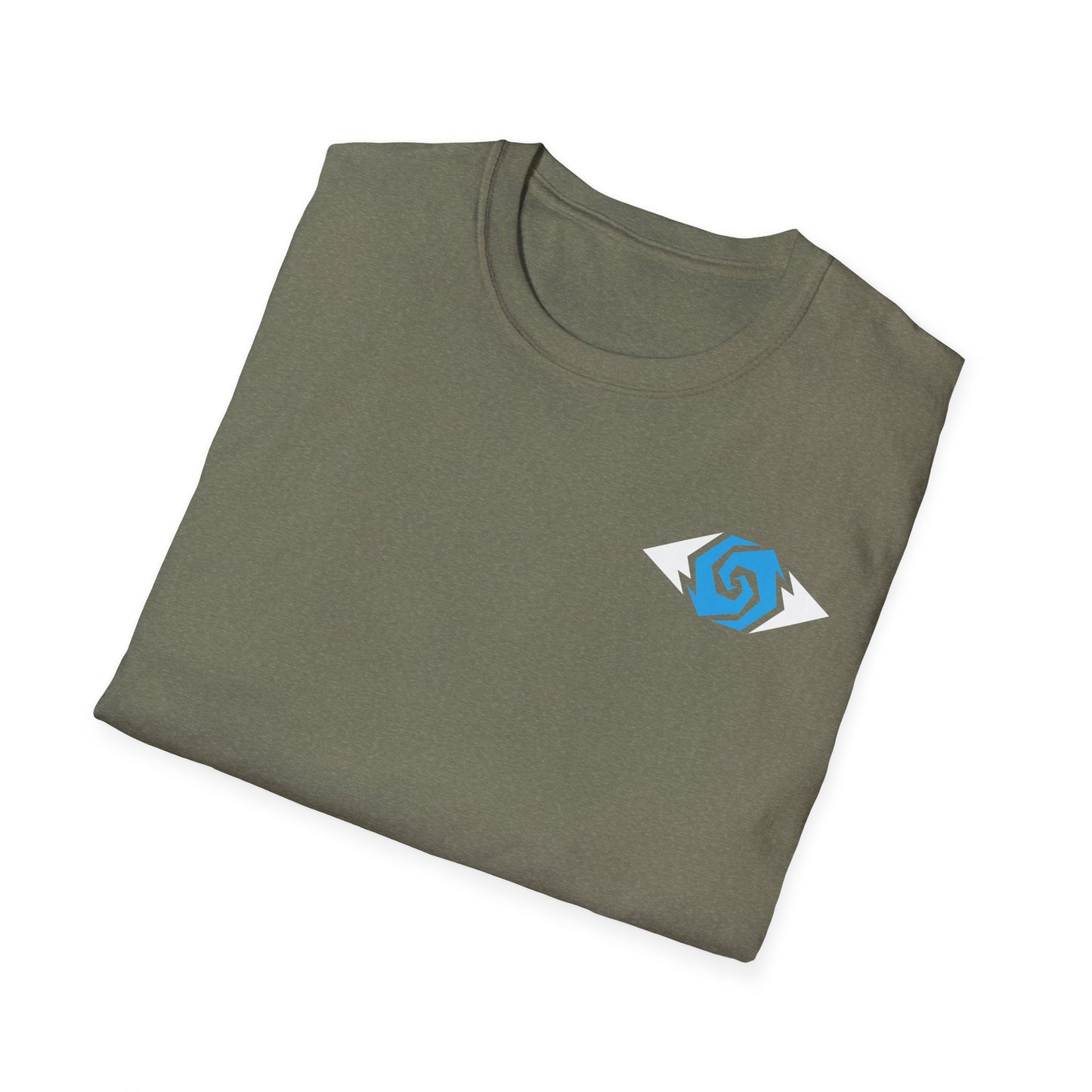 Illuminati - White/Sapphire Eye Logo Tee