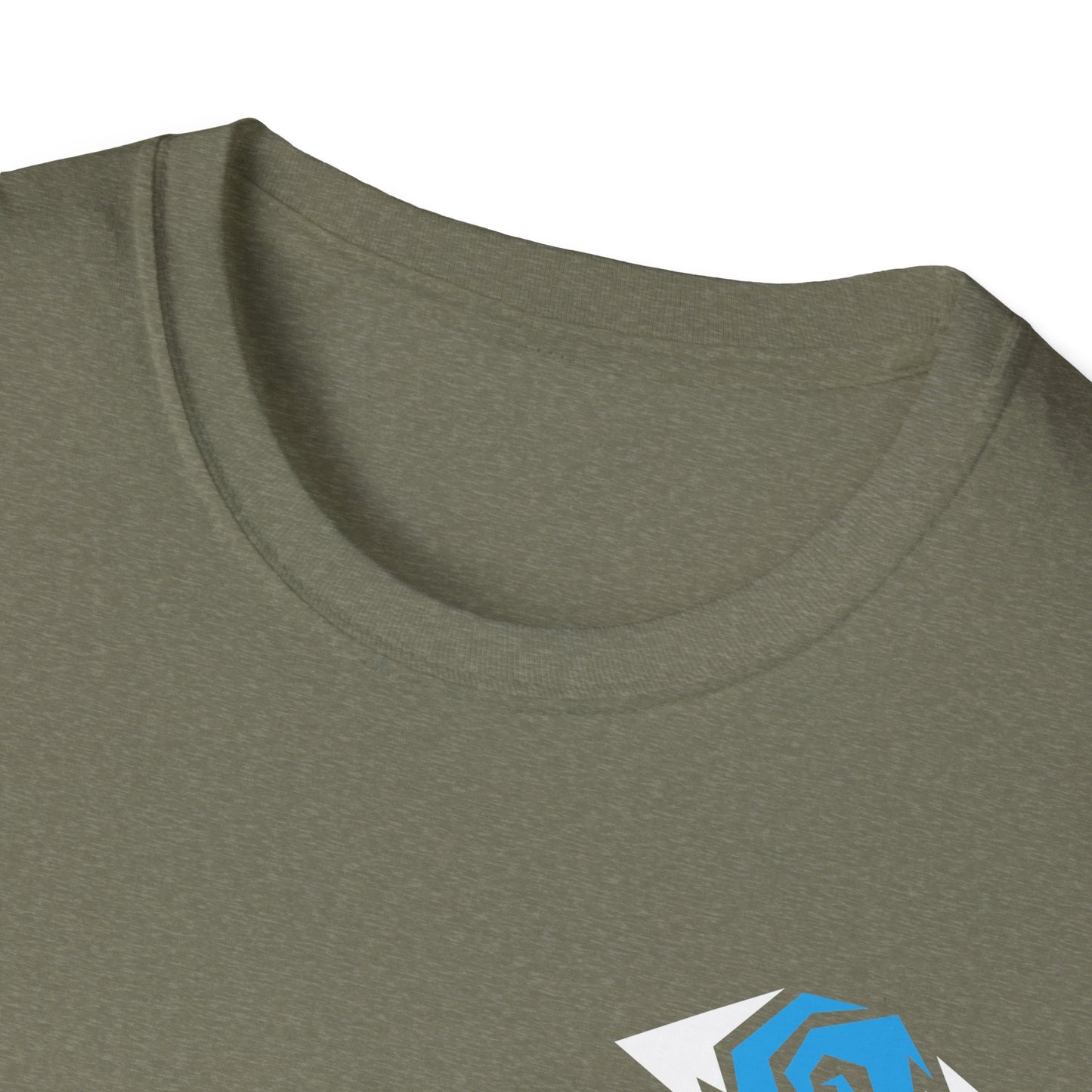 Illuminati - White/Sapphire Eye Logo Tee