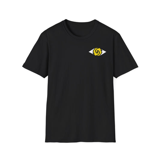 Illuminati - White/Amber Eye Logo Tee