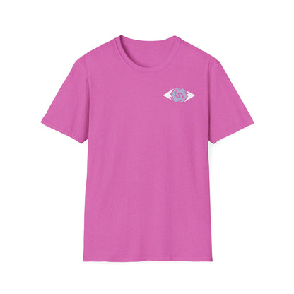 Illuminati - White/Steel Eye Logo Tee