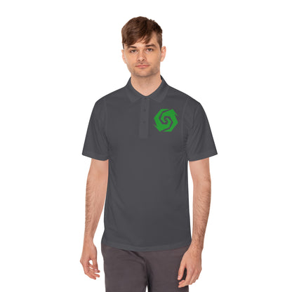 Illuminati -  Emerald Butt Polo Shirt (Embroidery)