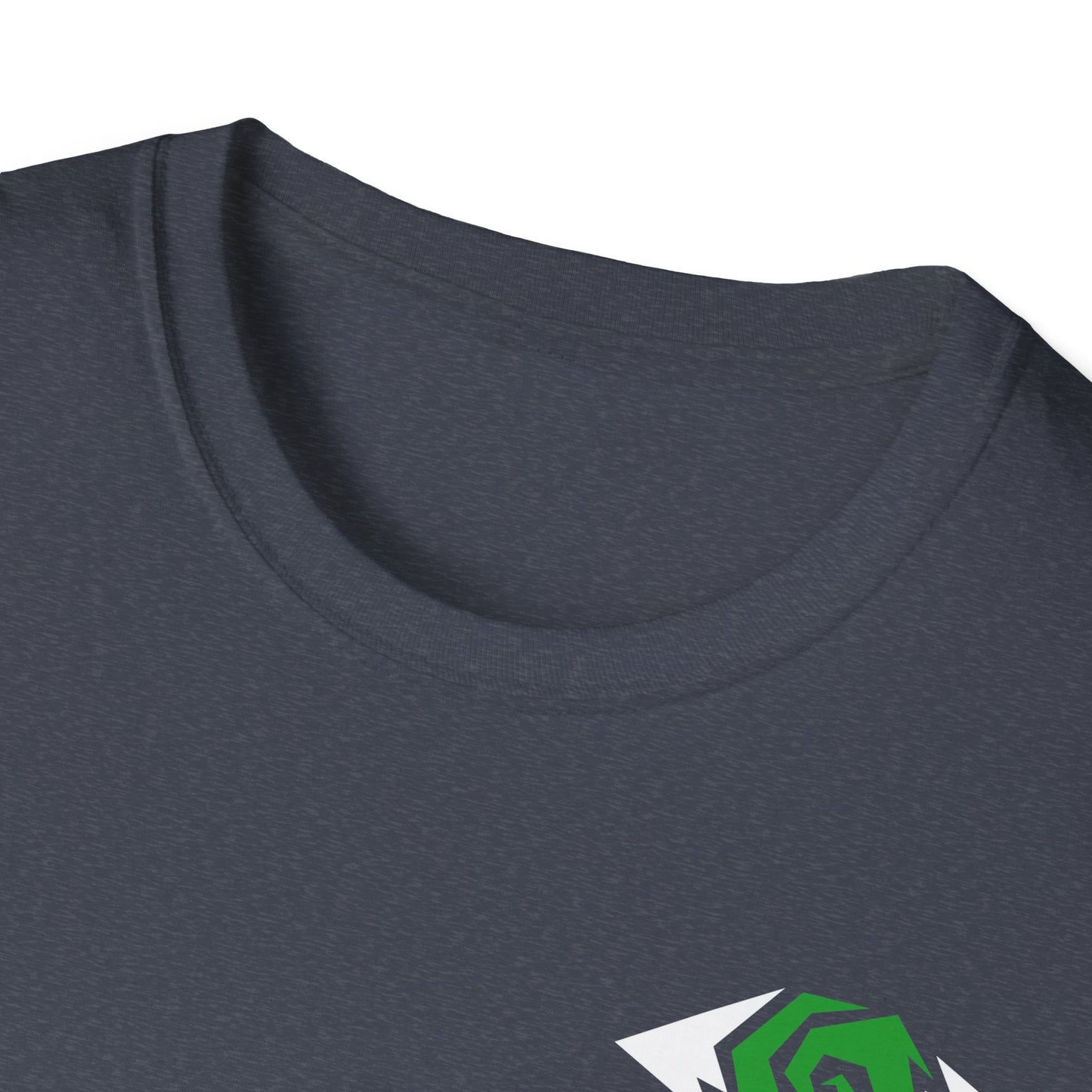 Illuminati - White/Emerald Eye Logo Tee