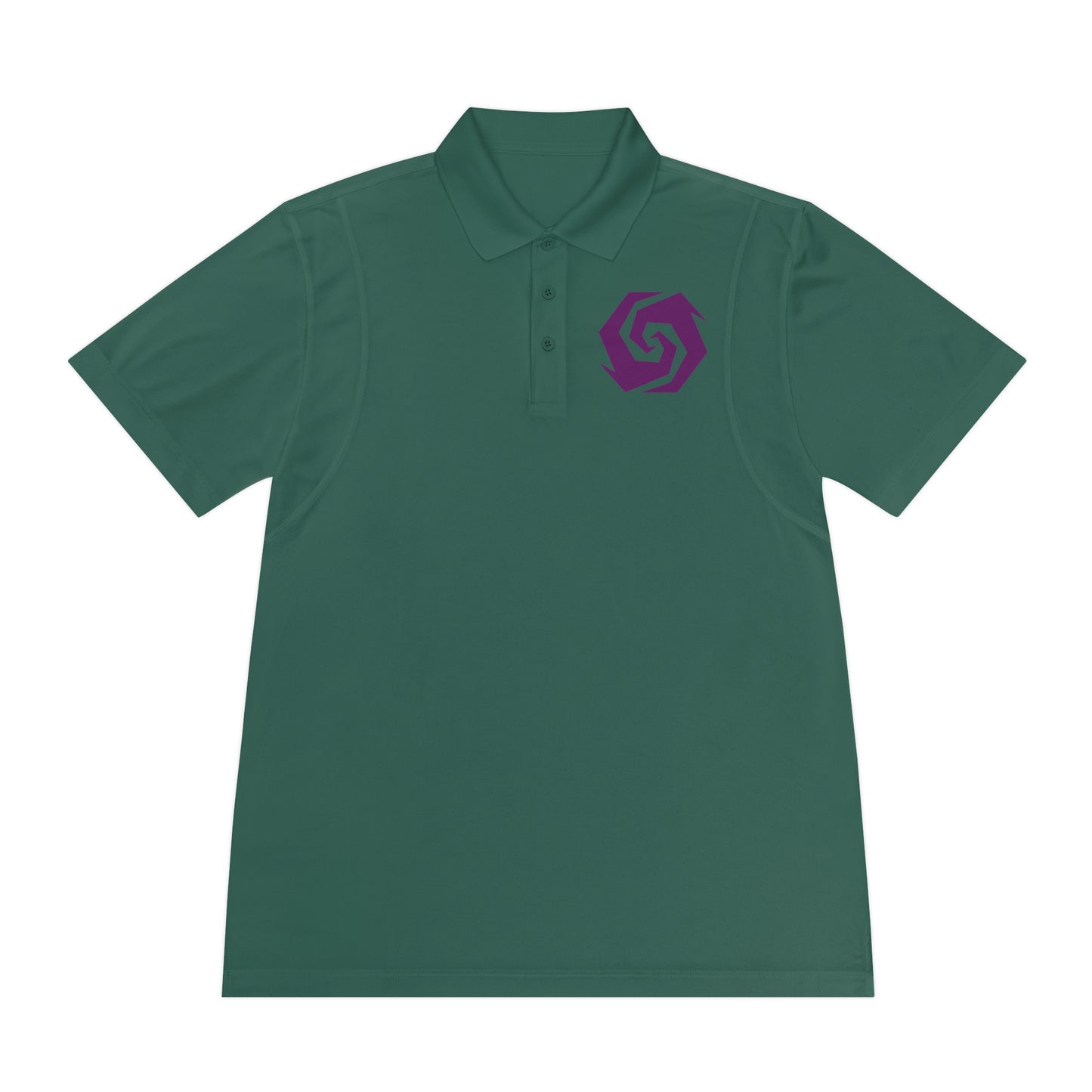 Illuminati -  Amethyst Butt Polo Shirt (Embroidery)
