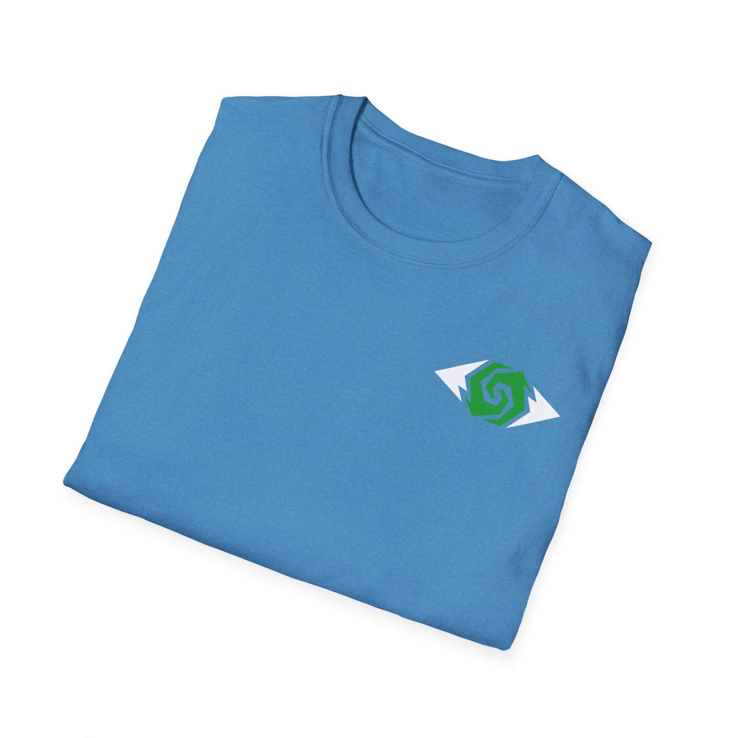 Illuminati - White/Emerald Eye Logo Tee