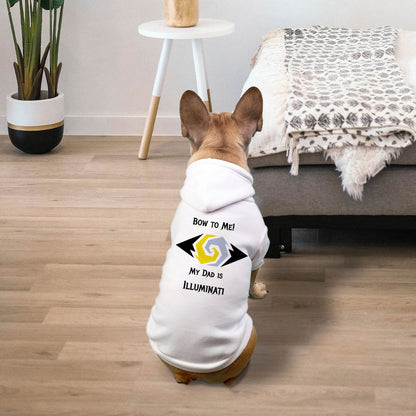 Illuminati - Pet Hoodie -  Small Breed