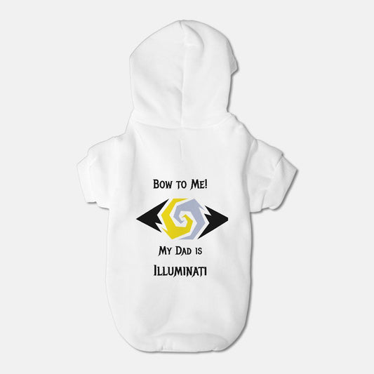 Illuminati - Pet Hoodie -  Small Breed